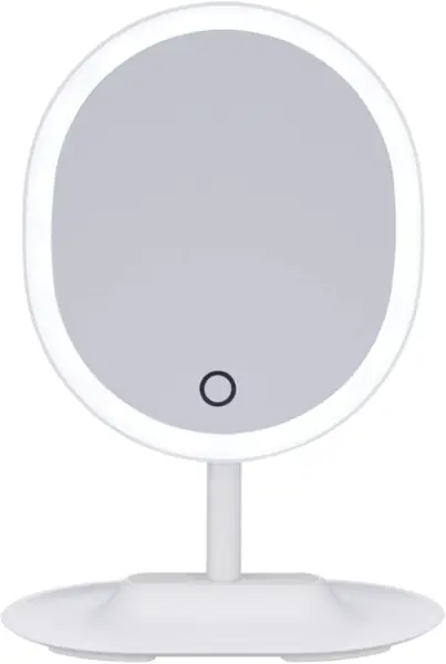 Livarno Ambiano Spiegel mit LED-Beleuchtung Batterien